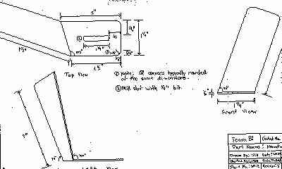 Mounting Bracket page one