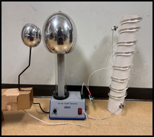 Original Van de Graaff project concept photo