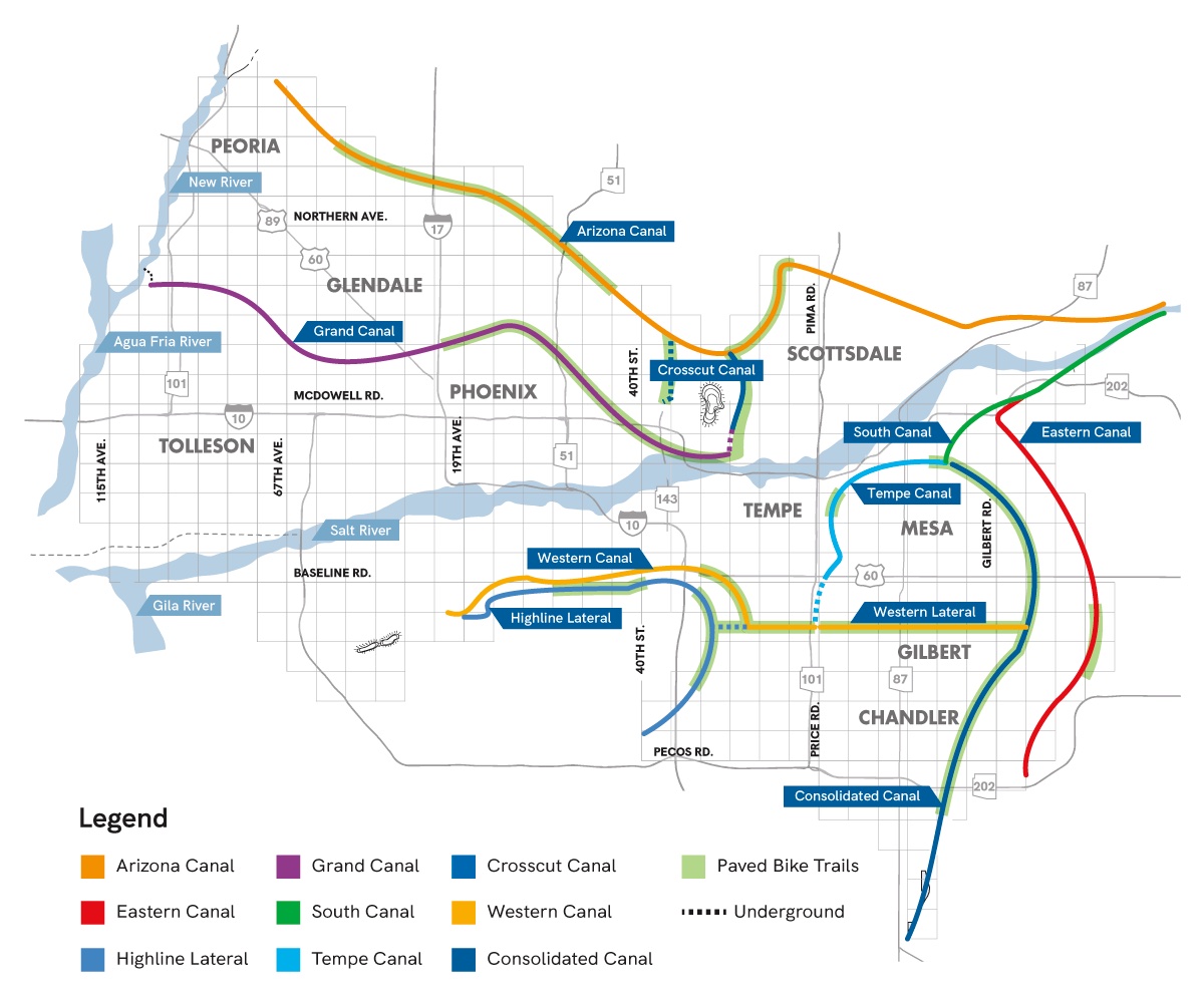 Canal Locations